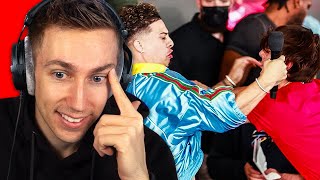 Sidemen React to YouTubers vs Tik Tokers Press Conference [upl. by Eelorac]