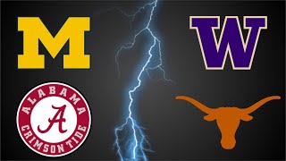 College Football Playoff Predictions 2024 [upl. by Spike]