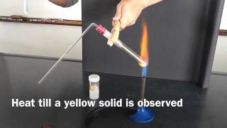 Thermal decomposition  calcium carbonate [upl. by Etteyniv663]