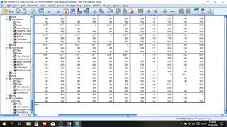 RAW BA103 RM 02 SPSS Tutorial Mean Scores Correlation Matrix and Regression for Direct Effects [upl. by Nalo923]