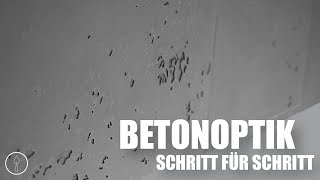 Betonoptik an großen Wänden Schritt für Schritt ausführen  kreativtobi [upl. by Nyrad]