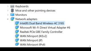 Fix Intel Dual Band Wireless AC 3165 Not Working  Fix Connection Issue With Intel Wireless AC 3165 [upl. by Htederem]