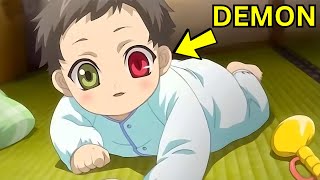 PINANGANAK SIYANG MAY DEMONIC EYE NA KAYANG MAKAKITA NG MGA KALULUWA  Anime Recap Tagalog [upl. by Oicnecserc958]