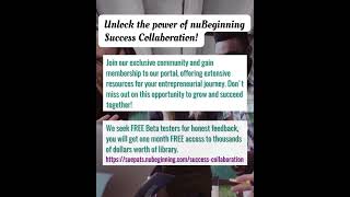 Join nuBeginning Success Collaboration [upl. by Ecirtak179]