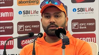 Why Rohit Sharma was delighted in press conference [upl. by Oznol734]