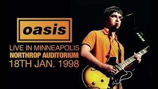 Oasis  Live in Minneapolis 18th January 1998  Remastered [upl. by Bittner]