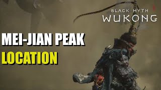 Mei Jian Peak Location Black Myth Wukong [upl. by Rufford737]