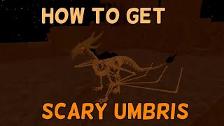 HOW TO GET SCARY UMBRIS  Monsters of etheria [upl. by Broadbent]