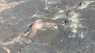 Grindavik Volcano Video 4 Iceland 2024 Helicopter fly over [upl. by Sukin]