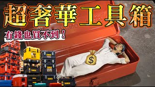 工具人的LV超認真的過去和超奢華工具品牌一起開箱【超認真少年】Toolbox Milwaukee DEWALT Trusco [upl. by Lamak]