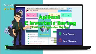 APLIKASI INVENTARIS BARANG SEKOLAH I PANDUAN KE 2 [upl. by Tterraj]