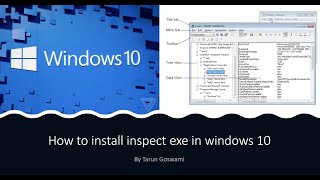 Download Install Inspect EXE [upl. by Aniad]