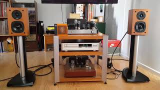 KT88 singleended class A 16W 16W tube amplifier Review 3 [upl. by Aldus]