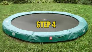 How to Install An Inground Trampoline  Trampolines Ireland [upl. by Peltier]