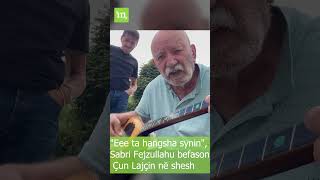 quotEee ta hangsha syninquot Sabri Fejzullahu befason Çun Lajçin në shesh [upl. by Mehalick]