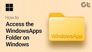 How to Access the WindowsApps Folder on Windows 11 [upl. by Gillead]