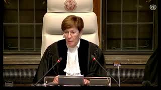 WATCH  The International Court of Justice delivers an Order in the case concerning Arbitral Award [upl. by Fornof103]