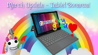 March Update Tablet Bonanza [upl. by Gamal4]