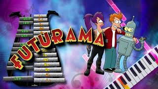 FUTURAMA  lira  piano [upl. by Lanam]