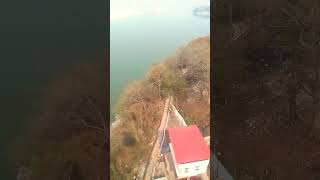 Top view of Umananda smallest riverine island in the world ropeway umananda smallestisland [upl. by Osmo]