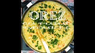 Reteta de orez cu puiul padurii  risotto cu ciuperci de padure [upl. by Artied360]