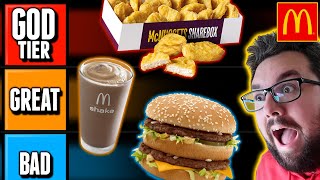 McDonalds UK TIER LIST [upl. by Ahsal]