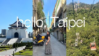 taiwan travel vlog ☻ places to visit in taipei in 2023 where to eat [upl. by Novyad]