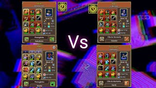 Druida amp Ranger vs Xamã amp Hunter Arena 2x2 Warspear Online [upl. by Roeser]