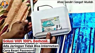 WIFI TERHUBUNG TAPI TIDAK BISA INTERNETAN‼️MODEM ICONNET INDIHOME DAN XL [upl. by Lenwood]