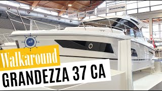 Walkaround Grandezza 37 CA Interboot Friedrichshafen 2020 [upl. by Eugatnom]