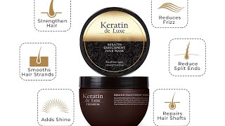 Keratin Hair Mask Honest Review  Keratin Hair Mask Benefits  Repair Demage Hair [upl. by Ode]