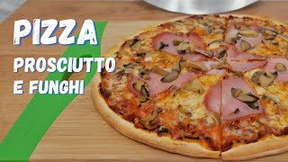 Pizza Prosciutto e Funghi Recipe  Jean Patrique Mezzaluna and Board  Best Kitchenware [upl. by Orimar216]