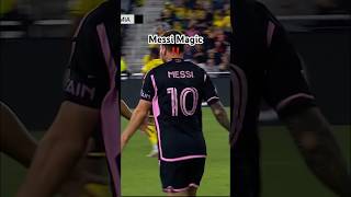 Messi FREE KICK magic 🪄 [upl. by Ettenal]