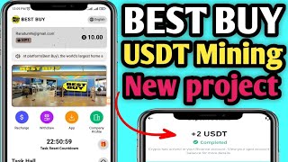 BEST BUY  USDT Earning Website  New Site USDT  investment 10 USDT Earning  project Today site [upl. by Titania784]