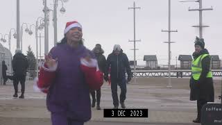 SKEGNESS SANTA RUN 2023 [upl. by Siramay]