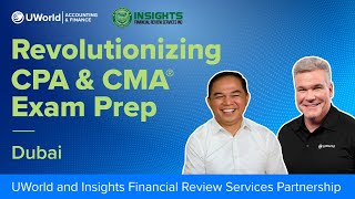 Revolutionizing CPACMA Exam Prep in Dubai UWorld amp Insights Financial Review Services Partnership [upl. by Savdeep]