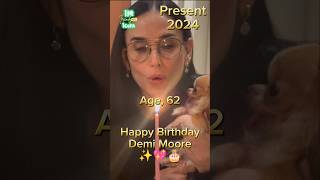 Demi Moore Celebrating Her 62 Birthday ✨😯 antesedepois beforeandafter demimoore brucewillis [upl. by Nive]