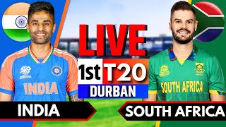 India vs South Africa 1st T20  Live Cricket Match Today  IND vs SA Live Match Today  IND vs SA [upl. by Akcir]