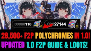 How To Get 28500 FREE Polychromes amp 208 LIMITED Summons In ZZZ  UPDATED EXCEL [upl. by Margaretha]