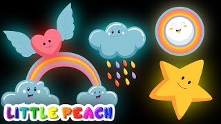 Baby Sensory  Rainbow SUMMERTIME  Sensory video for babies [upl. by Sixela]