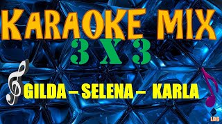 Karaoke Mix Cumbia  Gilda  Selena  Karla [upl. by Nabatse]