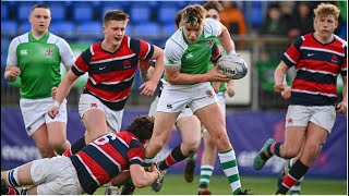 Wesley College v Gonzaga College  2022 Bank of Ireland Leinster Schools Senior Cup [upl. by Nyleek642]