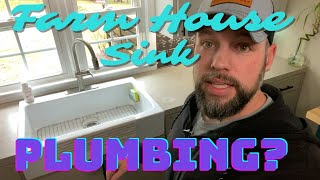 Farmhouse Sink Plumbing [upl. by Doy643]