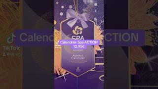 ACTION Calendrier Spa ✨ calendrierdelavent2021 shortvideo [upl. by Randee]