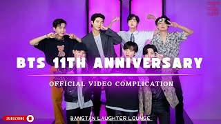 BTS 11th Anniversary Special Official Video Compilation  2024 💜️ BTS HYBELABELS [upl. by Iohk180]