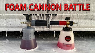 FOAM GUN BATTLE  MTM PF222 vs MJJC PRO [upl. by Chafee]