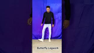 Butterfly Legwork Tutorial dancevideo danceclass dancechallenge butterfly legworkout shorts [upl. by Nitsreik]