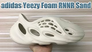 Yeezy Foam RNNR Sand FY4567 Review [upl. by Asilrac621]