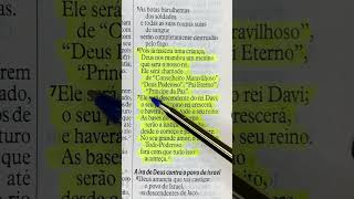 Isaías 967 🙏🏻 jesus deus biblia shortsvideo foryou versiculo palavradedeus oração [upl. by Kayley]