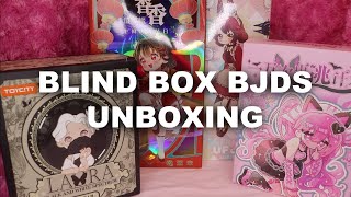 Lets Open 4 Blind Box BJDs from Kikagoods and AmazonUfdoll Xiang Xiang 10000 Escapes Plan Laura [upl. by Pul825]